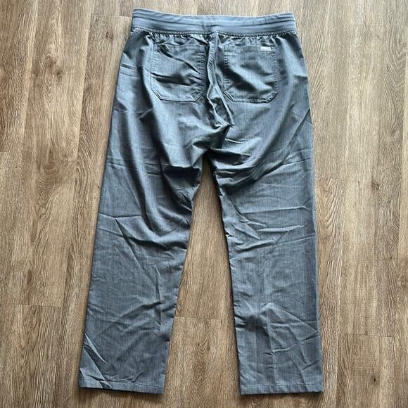 FIGS Livingston Basic Scrub Pants Graphite Size Large Nursing Hospital Medical - Picture 5 of 5